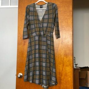 Outlander faux wrap dress EUC